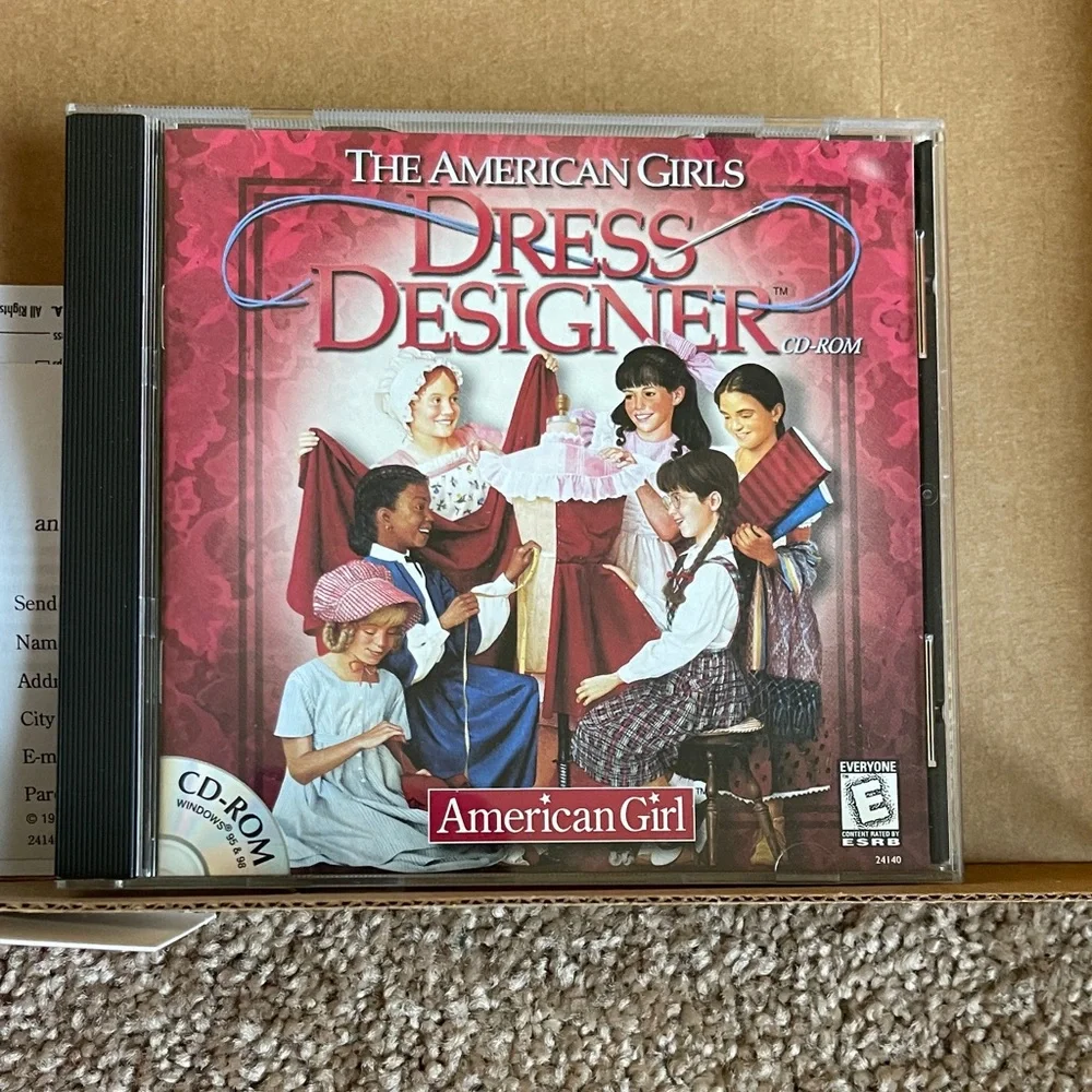 American Girl Dress Designer CD-ROM
